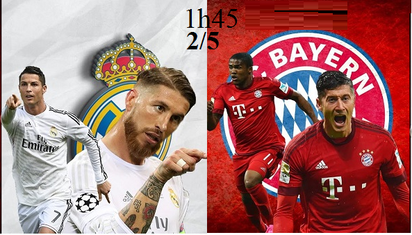Link sopcast: Real Madrid vs Bayern Munich