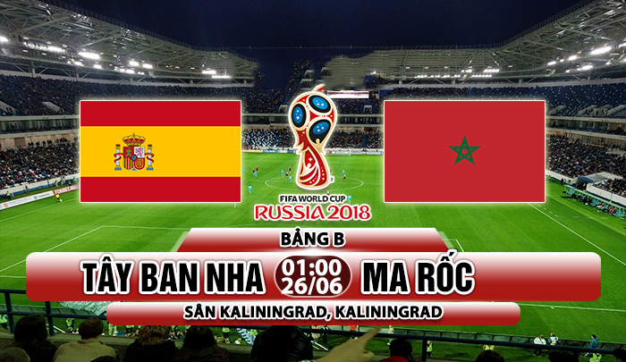 Link sopcast Tây Ban Nha vs Maroc 