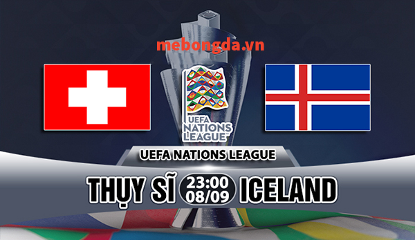 Link sopcast: Thụy Sỹ vs Iceland, 23h00 ngày 8/9