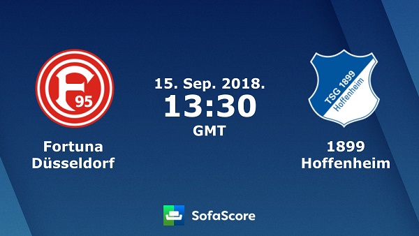 Dusseldorf vs Hoffenheim (20h30 ngày 15/09, VĐQG Đức)