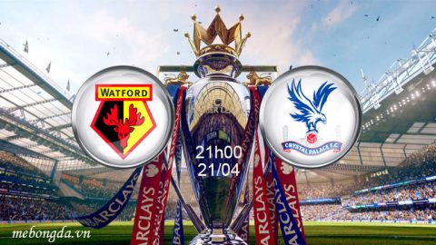 Link sopcast: Watford vs Crystal Palace 21h00 ngày 21/4