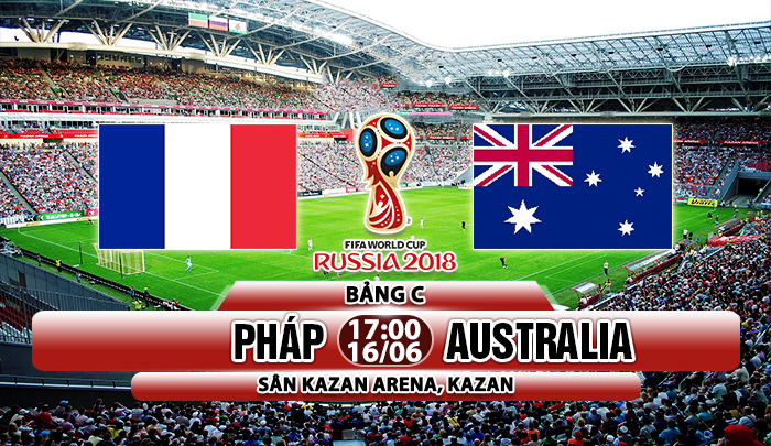 Link sopcast: Pháp vs Australia, 17h00 ngày 16/06