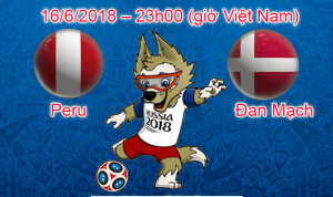 Link sopcast Peru vs Đan Mạch, 23h00 ngày 16/6