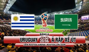 Link sopcast: Uruguay vs Ả Rập Xê Út, 22h00 ngày 20/06