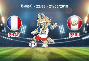 Link sopcast Pháp vs Peru, 22h00 ngày 21/06