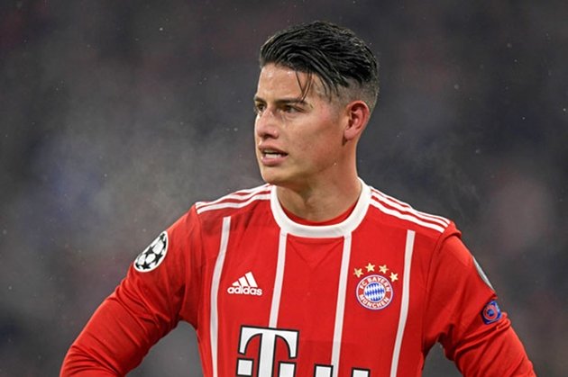 Tương lai của James Rodriguez tại Bayern sắp được làm rõ
