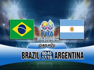 Link sopcast: Brazil vs Argentina 00h45 ngày 17/10
