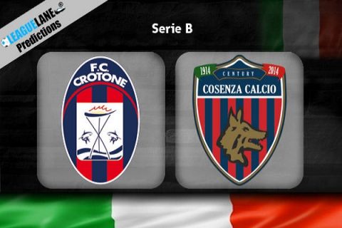 Nhận định Crotone vs Cosenza, 03h00 ngày 27/11: V13 VĐQG Italia