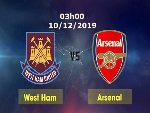Link sopcast West Ham vs Arsenal, 03h00 ngày 10/12