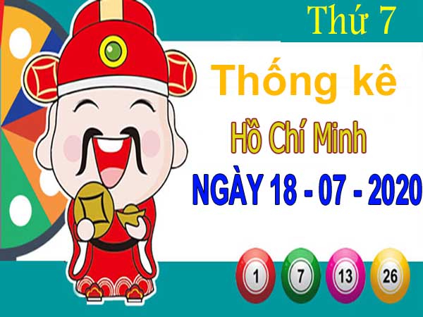 Thống kê XSHCM ngày 18/7/2020 – Thống kê xổ số Hồ Chí Minh thứ 7