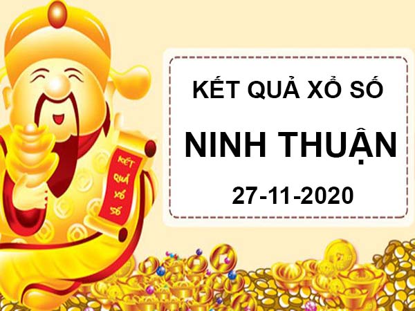Phân tích sổ xố Ninh Thuận thứ 6 ngày 27/11/2020