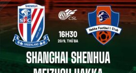 Nhận định kết quả Shanghai Shenhua vs Meizhou Hakka, 16h30 ngày 20/9