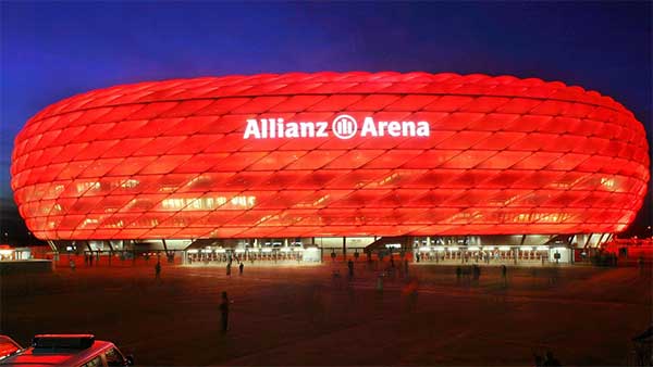 Sân vận động Allianz Arena – Munich, Đức
